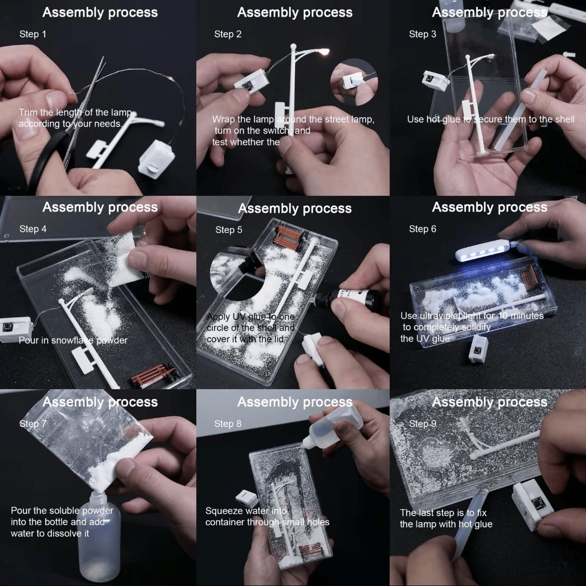 Snowflake Night Light Kit