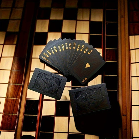 Black and Gold Playing Cards