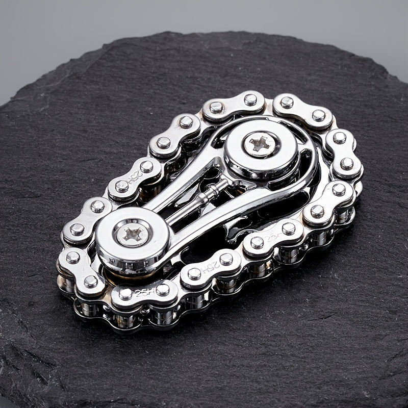 Metal Bike Chain  Fidget Spinner