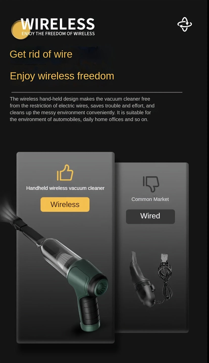 A Three In One Wireless Vacuum Cleaner