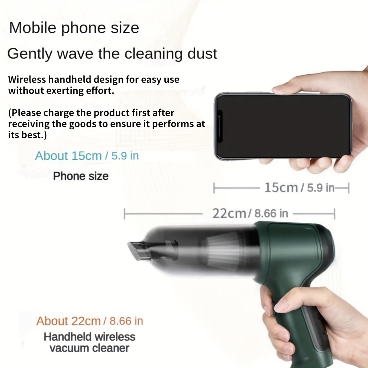 A Three In One Wireless Vacuum Cleaner