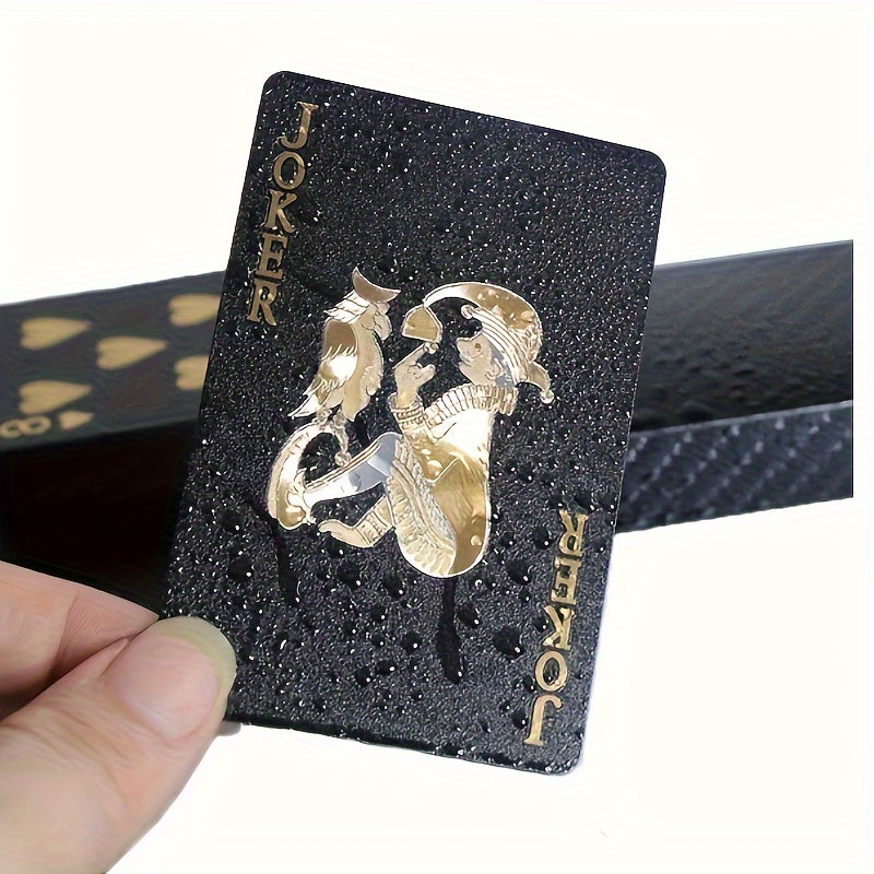 Black and Gold Playing Cards