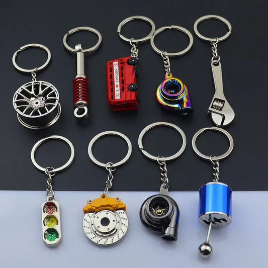 Car Parts Keychain