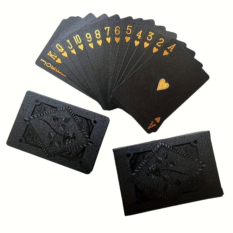 Black and Gold Playing Cards