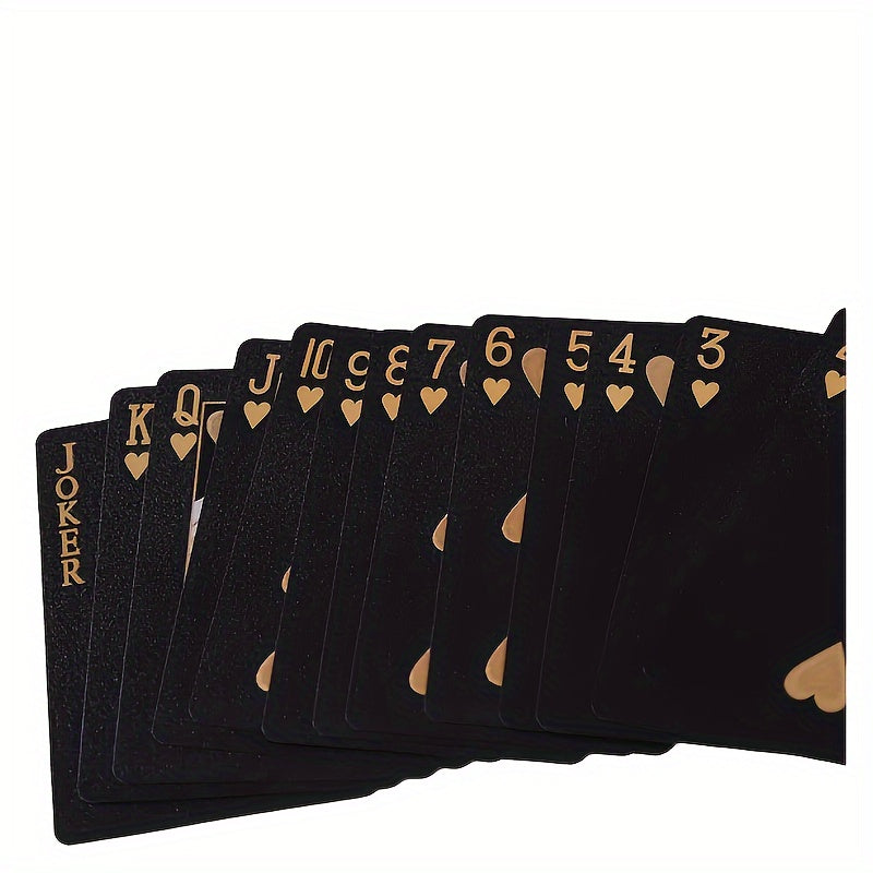 Black and Gold Playing Cards